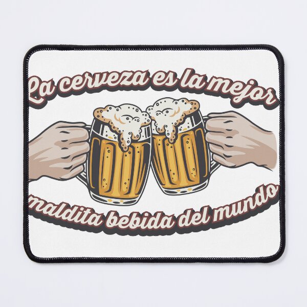 Item preview, LA CERVEZA ES LA MEJOR MALDITA BEBIDA DEL MUNDO designed and sold by Tinytshirt.