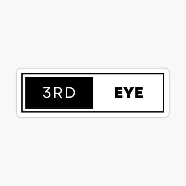 Third eye sticker | Eyeball sticker
