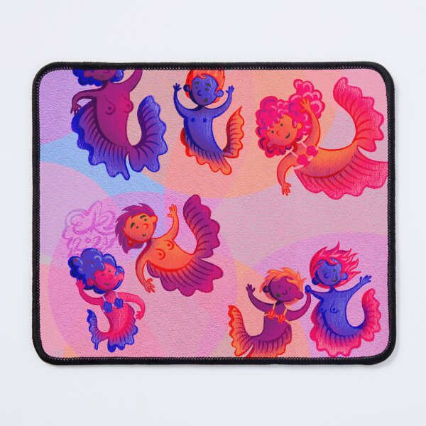 Item preview, The MercDonald Merfamily designed and sold by Emily-adele-art.
