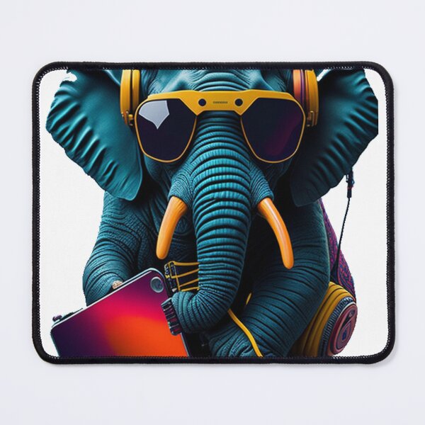 Item preview, Elephant T-shirt DJ designed and sold by adambus.