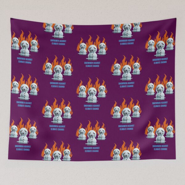 Item preview, Snowmen Against Climate Change designed and sold by DreamyEscapism.