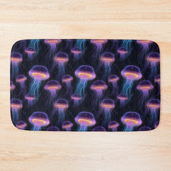 Item preview, Electric Jellyfish Pattern designed and sold by Retroshore.