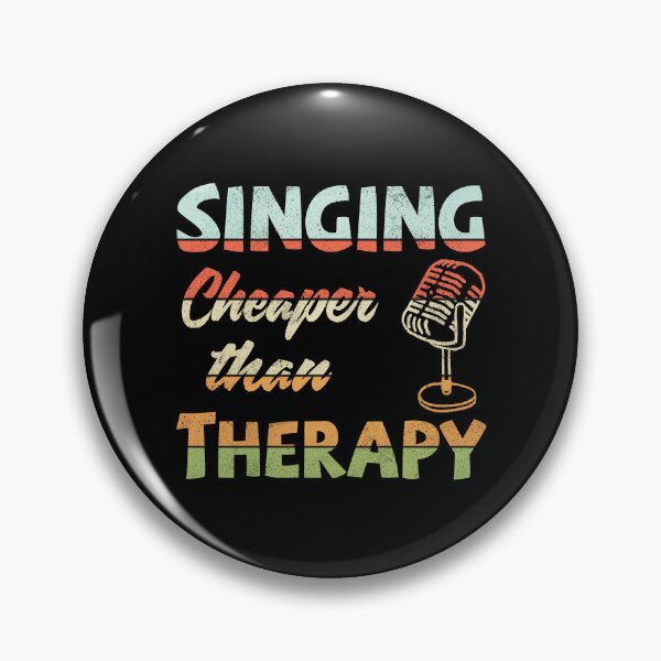 Artikelvorschau, Singing! Cheaper than therapy entworfen und verkauft von Line2Rhyme.
