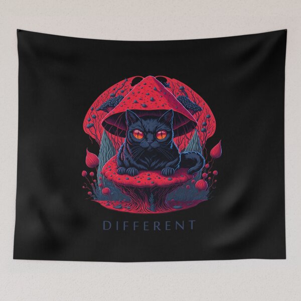 Item preview, Black Cat Different designed and sold by Seljomoon.