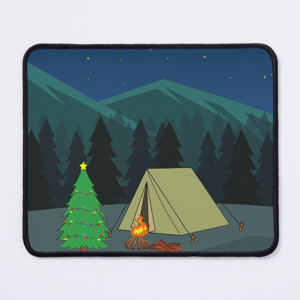 Item preview, I love camping on Christmas  designed and sold by Donutlovers.