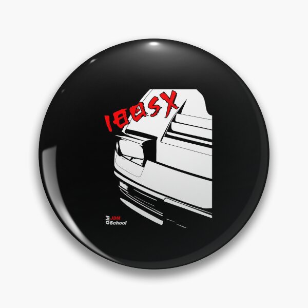 Item preview, JDM 180SX Black and White designed and sold by oldschooljdm.