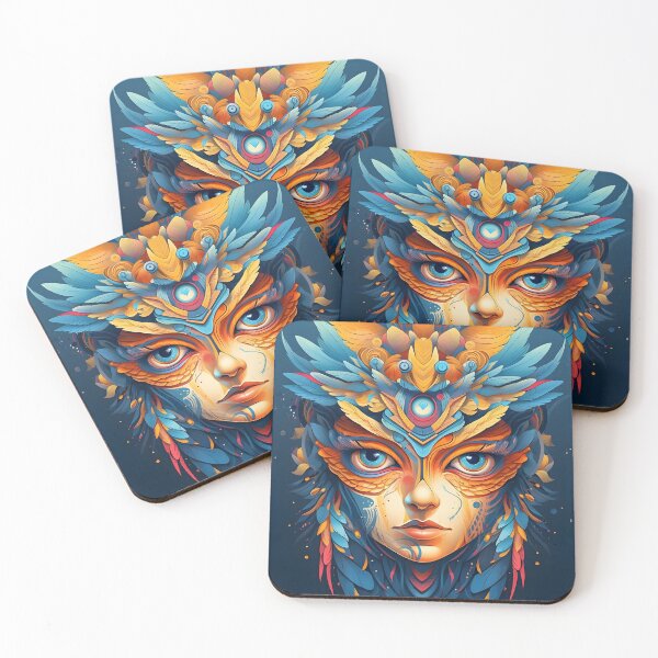 Item preview, Psychedelic face 4 designed and sold by Cr-AI-tive.
