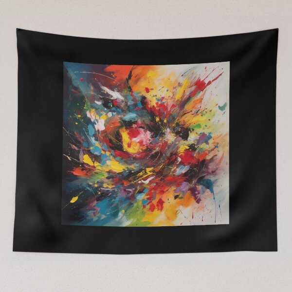 Item preview, Splashes Of Color: Colorful Painting Contemporary Art Vibrant Colors  designed and sold by DigiNook.