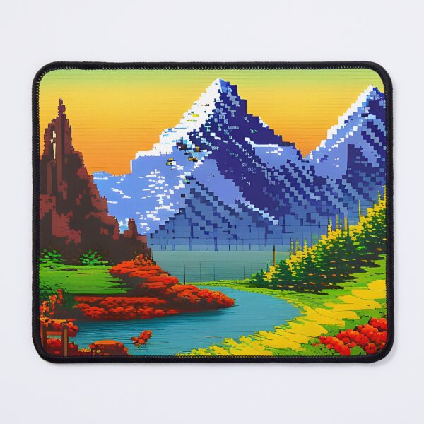 Item preview, Mountains spring pixel designed and sold by brandway.