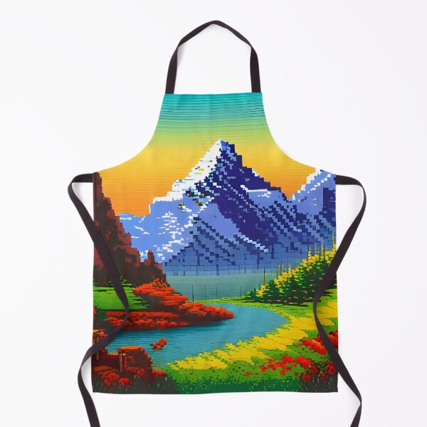 Item preview, Mountains spring pixel designed and sold by brandway.
