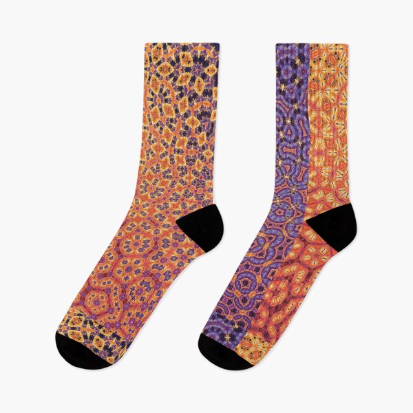 Item preview, Pattern Surface Penrose in Orange and Purple  designed and sold by MimsTees.