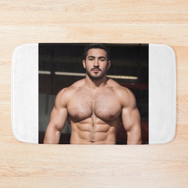 Item preview, handsome muscle man AI designed and sold by zambalala.