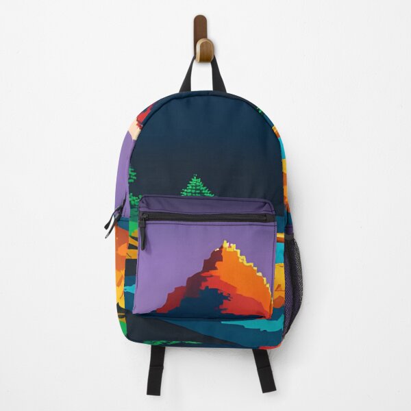 Item preview, Pixel art spring mountain landscape designed and sold by brandway.