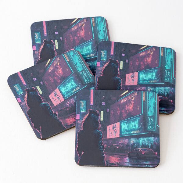 Item preview, Neon Nights in the Megacity designed and sold by Venon28.