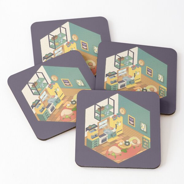 Item preview, Cozy Isometric Kitchen  designed and sold by Orinn Johnson.