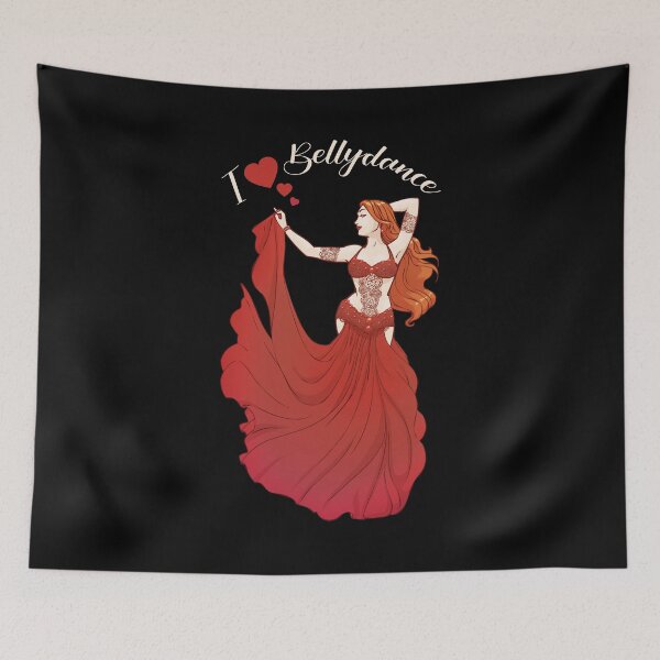 Item preview, I love Bellydance designed and sold by Anna R. Carrino.