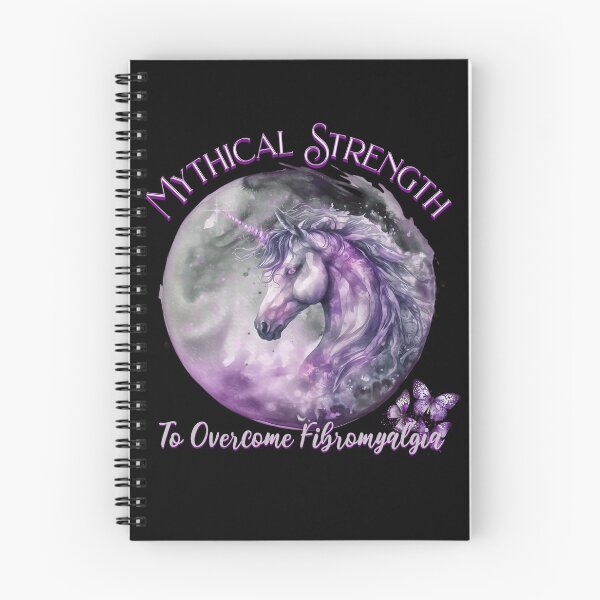 Item preview, Fibromyalgia Awareness Mythical Strength To Overcome Fibromyalgia Unicorn designed and sold by MythikCreationz.