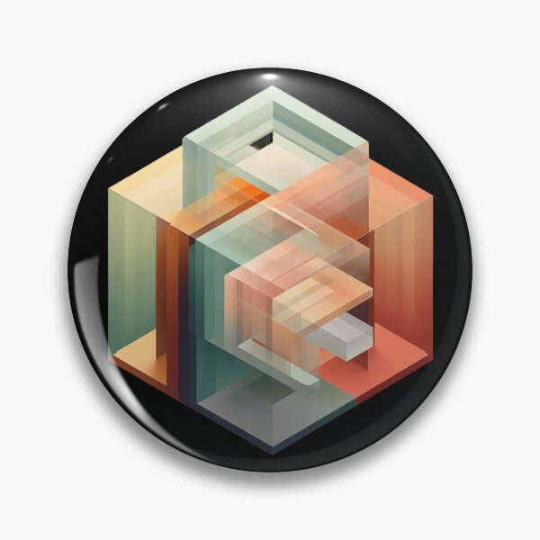 Item preview, Minimalist Isometric Art Cube designed and sold by UlDesigns.