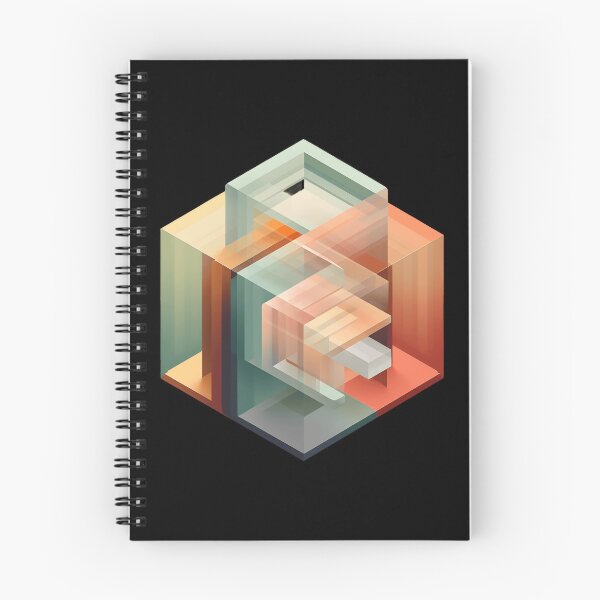 Item preview, Minimalist Isometric Art Cube designed and sold by UlDesigns.