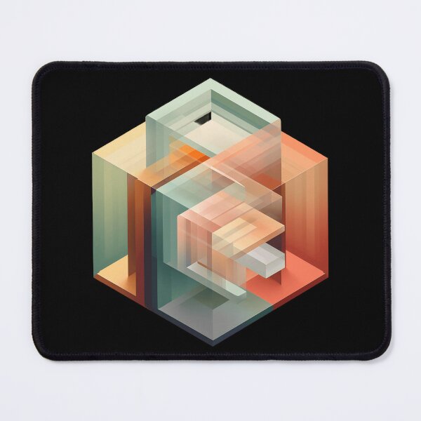 Item preview, Minimalist Isometric Art Cube designed and sold by UlDesigns.