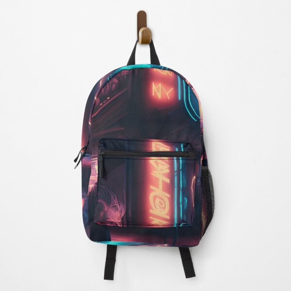 Item preview, Nightlife in a Cyberpunk Megacity designed and sold by Venon28.