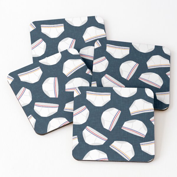 Item preview, underpants - navy blue designed and sold by littlearrow.