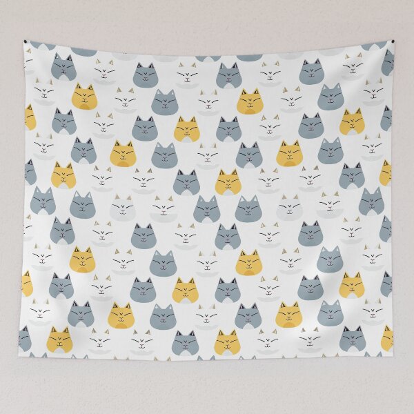 Item preview, Cat Pattern, Sorry I cant my Cat needs Me ! designed and sold by Retroshore.