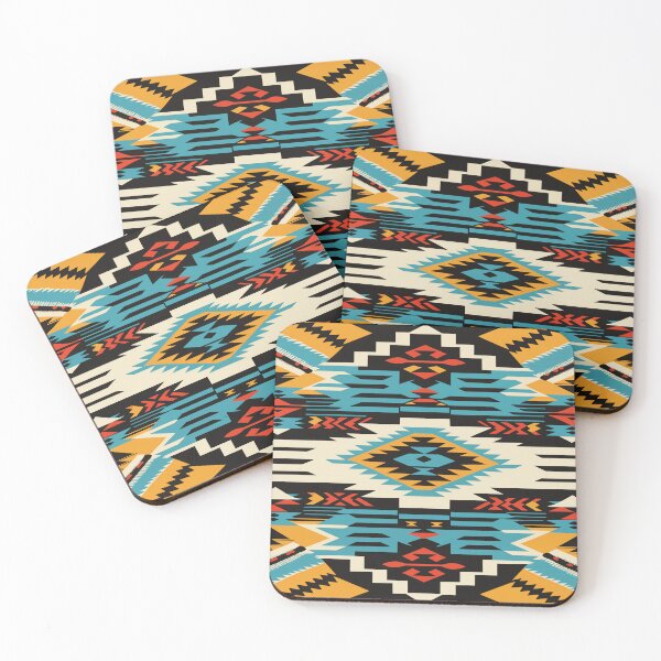 Item preview, Native American decorative patterns with vibrant colors designed and sold by ColorDesign38.