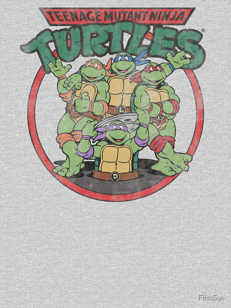 Teenage Mutant Ninja Turtles Classic Retro Logo Essential T-Shirt for Sale  by FifthSun