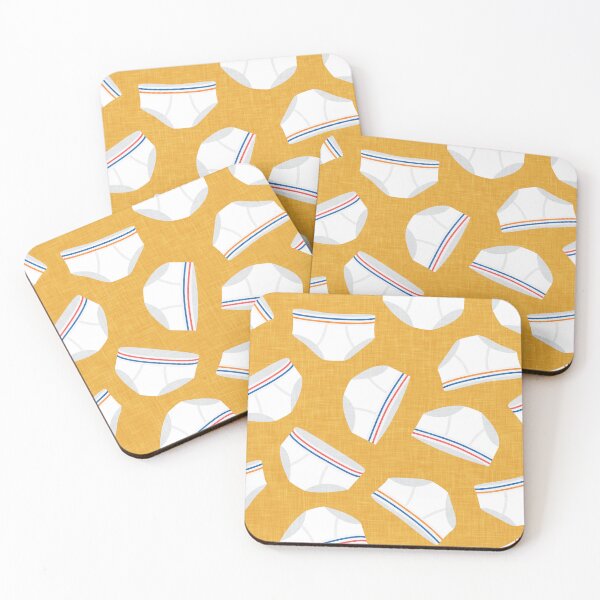 Item preview, underpants - yellow designed and sold by littlearrow.