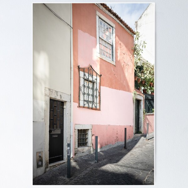 Item preview, Colourful Facade | Lisbon Portugal designed and sold by PhotosByVille.