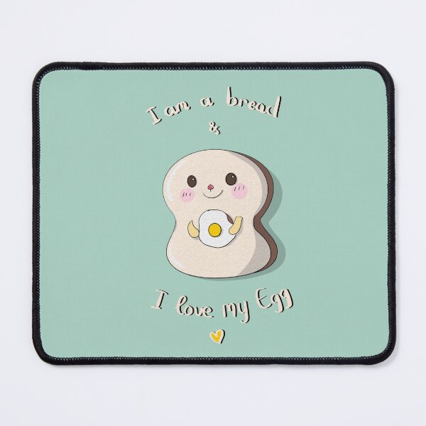Item preview, Bread hugs his egg is Love  designed and sold by TUSYandMATOs.