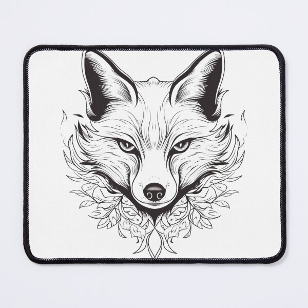 Item preview, B&W Fox designed and sold by ZefirDesign.