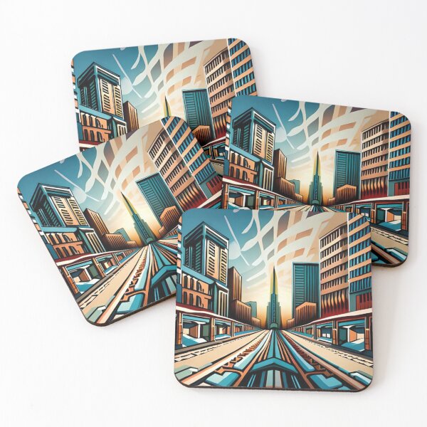 Item preview, Breathtaking cityscape with Iconic skyline designed and sold by John Rohlf.