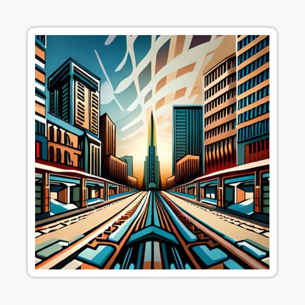 Artikel-Vorschau von Atemberaubendes Stadtbild mit ikonischer Skyline, designt und verkauft von John Rohlf.