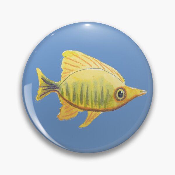 Item preview, yellow fish designed and sold by marilrijks.