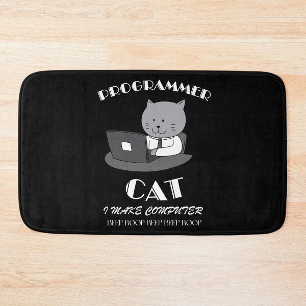 Item preview, Programmer Cat I Make Computer BEEP BOOP BEEP BEEP BOOP designed and sold by BarvinWayne.