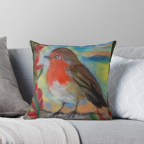 Item preview, garden bird robin robin nature protection ecology designed and sold by FLEURDELAINE04.