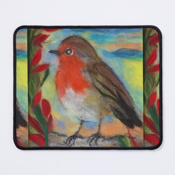 Item preview, garden bird robin robin nature protection ecology designed and sold by FLEURDELAINE04.