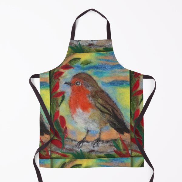 Item preview, garden bird robin robin nature protection ecology designed and sold by FLEURDELAINE04.