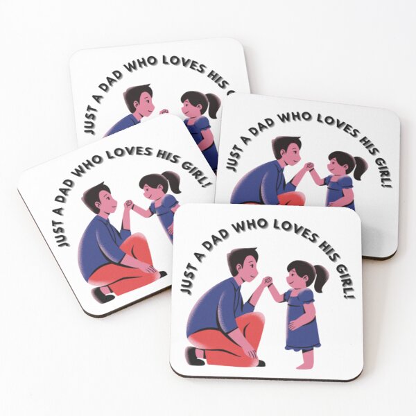 Item preview, Just A Dad Who Loves His Girl Design designed and sold by aneeeshop.