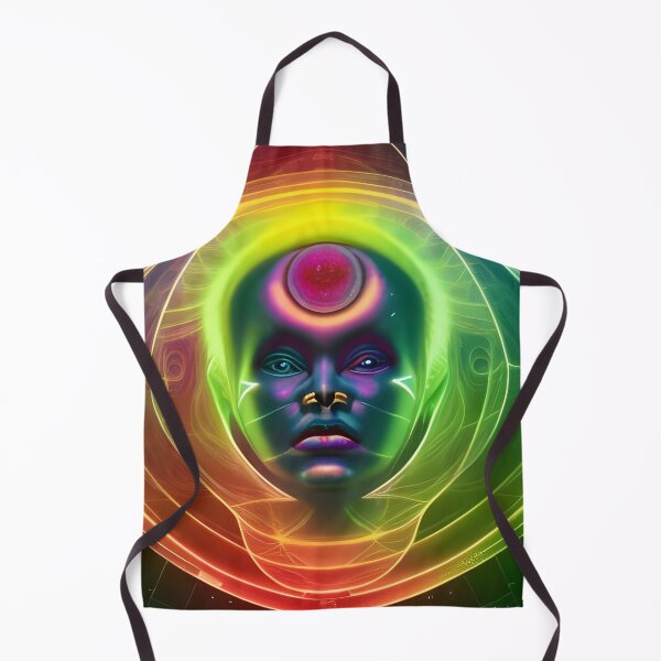 Item preview, The face of a divine woman in space designed and sold by brandway.