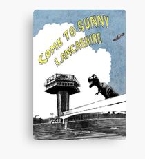 Come to sunny Lancashire Canvas Print