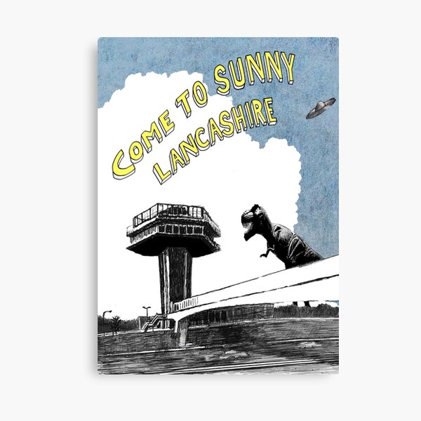 Come to Sunny Lancashire Canvas Print