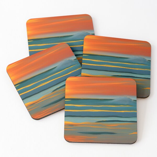 Item preview, Warm watercolor sundown designed and sold by brandway.
