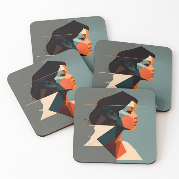 Item preview, Minimalist portrait of a woman designed and sold by G-Pops46.
