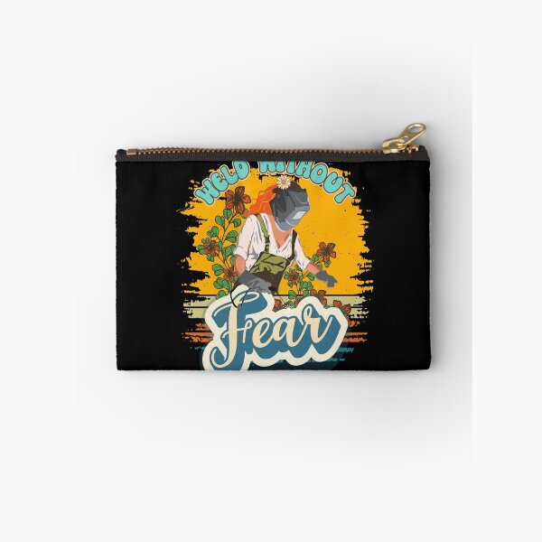 Item preview, Funny groovy quote welder woman sarcastic floral retro Weld without fear designed and sold by HomeCoquette.
