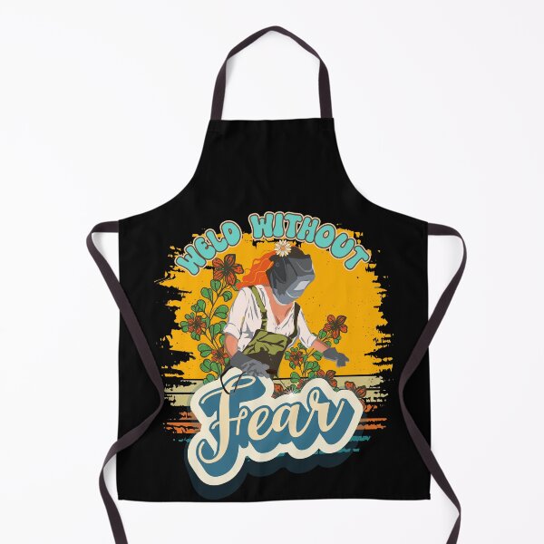 Item preview, Funny groovy quote welder woman sarcastic floral retro Weld without fear designed and sold by HomeCoquette.