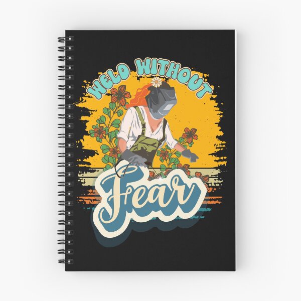 Item preview, Funny groovy quote welder woman sarcastic floral retro Weld without fear designed and sold by HomeCoquette.