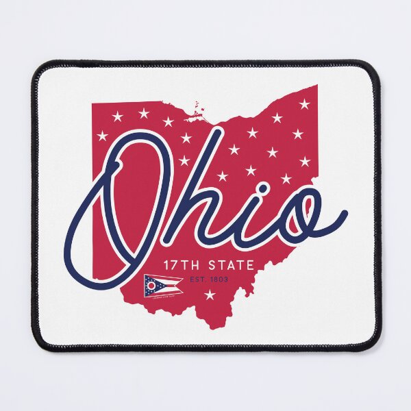 Item preview, Ohio, the 17th State © GraphicLoveShop designed and sold by Graphic Love Shop.